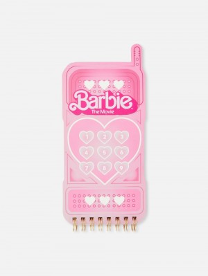 Toys & Stationery Primark Barbie The Movie Phone Notepad Accessories Pink | 2584-KJUGL
